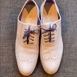 Cole Haan Alisa Suede Wingtip Oxford